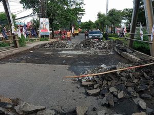Perbaikan Jembatan Cipendawa gegara Baut Dicuri Ditarget 3 Pekan Perbaikan Jembatan Cipendawa gegara Baut Dicuri Ditarget 3 Pekan