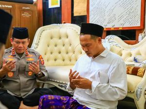 Dikunjungi Kaops NCS Polri, Gus Baha Doakan Pemilu 2024 Aman dan Damai