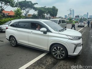 Penampakan Macet Imbas Demo Apdesi, Kendaraan Sempat Diputar Balik