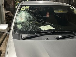 Mobil Dilempar OTK Saat Melintas di Jalan Andi Djemma, Polisi Selidiki