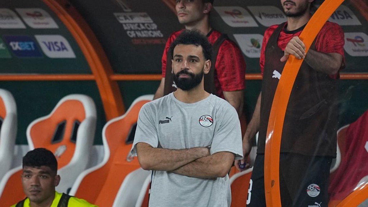 Mohamed Salah belum saatnya main, masih cedera (DeFodi Images via Getty Images/DeFodi Images)