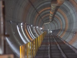 Pembangunan Dikebut, Progres Stasiun MRT Thamrin-Monas Capai 68,79%