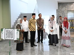Jokowi Tinjau Masjid Walidah Dahlan di Universitas Aisyiah Yogya