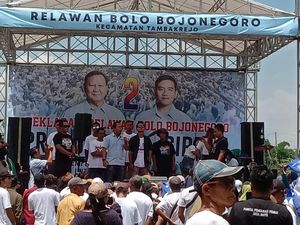 Warga Tambakrejo Relawan Bolo Bojonegoro Siap Menangkan Prabowo-Gibran