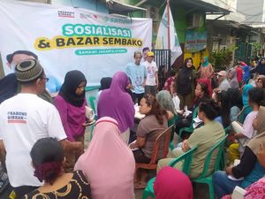 Gelar Bazar Murah, Relawan Samawi Kampanyekan Prabowo-Gibran di Jakut Gelar Bazar Murah, Relawan Samawi Kampanyekan Prabowo-Gibran di Jakut