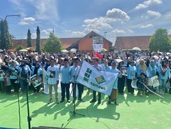 Relawan Samawi Turun Langsung Door to Door Kampanyekan Prabowo-Gibran