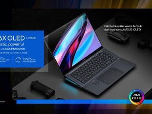 ASUS  Zenbook Pro 16X OLED UX7602, Laptop Khusus Creator Serius