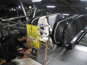 Drama 100 Hari Wafatnya Eskalator Stasiun Bekasi Drama 100 Hari Wafatnya Eskalator Stasiun Bekasi