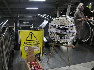 100 Hari Eskalator Stasiun Bekasi Wafat, Kemenhub Minta Maaf 100 Hari Eskalator Stasiun Bekasi Wafat, Kemenhub Minta Maaf