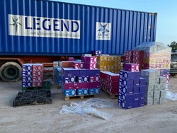 Bea Cukai Batam Amankan Kontainer Berisi Ribuan Botol Minuman Beralkohol Ilegal