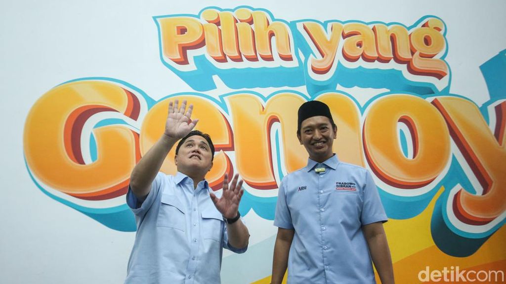 Erick Thohir Bakar Semangat Relawan untuk Mengawal Pemilu 2024 Erick Thohir Bakar Semangat Relawan untuk Mengawal Pemilu 2024