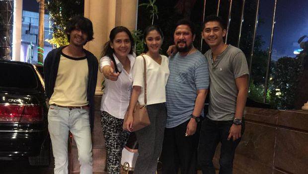 Keluarga Lydia Kandou dan Jamal Mirdad