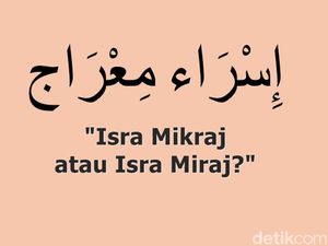 Tulisan Isra Mikraj atau Isra Miraj, Mana yang Benar?