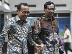 Foto: Mahfud Md Resmi Mengundurkan Diri dari Menko Polhukam