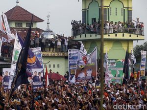 Pecah! Begini Antusiasme Kampanye Anies di Deli Serdang