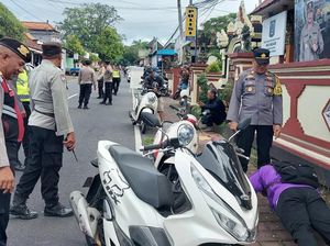 Dikeluhkan Warga-Wisatawan, Puluhan Knalpot Brong di Gianyar Disita Polisi!