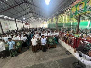 Relawan Gus Ipul Blitar Door to Door Menangkan Prabowo-Gibran Satu Putaran