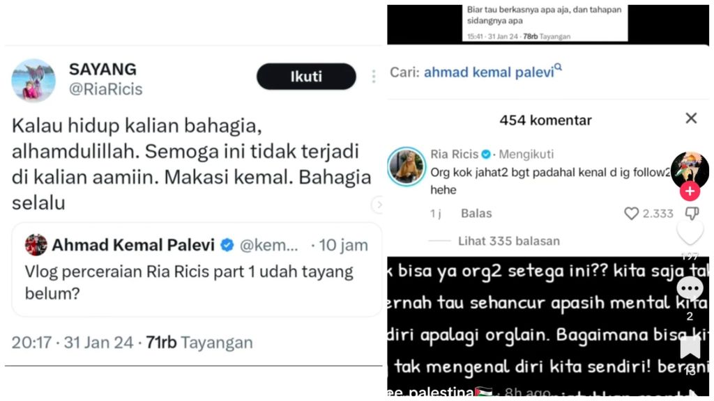 Unggahan Ria Ricis