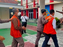 2 Perangkat Desa Pelaku Pungli Segel Tanah PTSL Ditahan di Rutan Ponorogo
