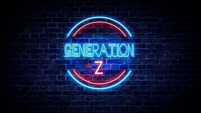 Ilustrasi Gen Z Ilustrasi Generasi Z atau Gen Z