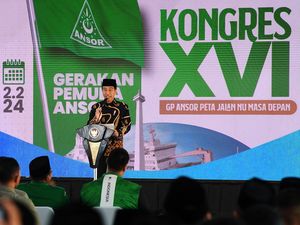 Momen Jokowi Buka Kongres XVI Gerakan Pemuda Ansor Momen Jokowi Buka Kongres XVI Gerakan Pemuda Ansor