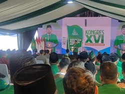 Yaqut Berulang Kali Sebut Angka 2 di Depan Jokowi saat Kongres GP Ansor