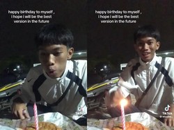 5 Orang Ini Rayakan Ulang Tahun Sendirian dengan Kue hingga Burger
