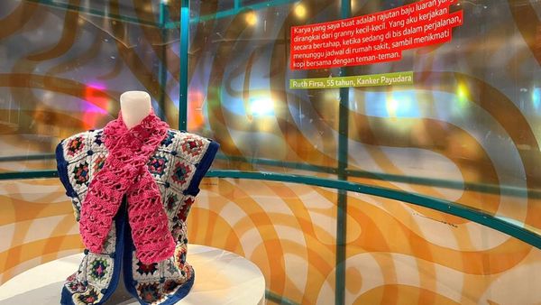 Potret Kegigihan Melawan Kanker dalam Balutan Karya Seni