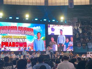 Prabowo Puji Mentan Amran Sulaiman di Depan Pendukung di Sulsel