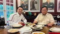 Momen Raffi Ahmad Makan Mie Ayam Bareng Zulhas hingga Prabowo