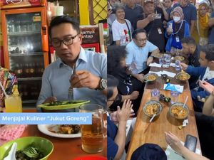 Ridwan Kamil Jajan Es Krim di Braga hingga Temani Gibran Makan Seblak
