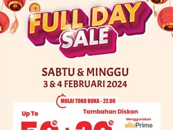 Jangan Lupa! Hari Ini Transmart Full Day Sale, Banjir Diskon 50% + 20%