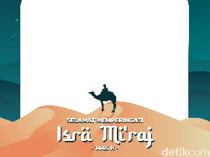 25 Twibbon Isra Mikraj 2024 yang Unik untuk Warnai Media Sosial