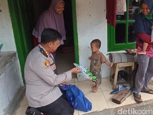 Jurus Polisi Bantu Penanganan Stunting di Cirebon