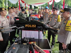 Melihat Drone Pelontar Gas Air Mata Milik Polda Jateng, Efektif di 40 Meter