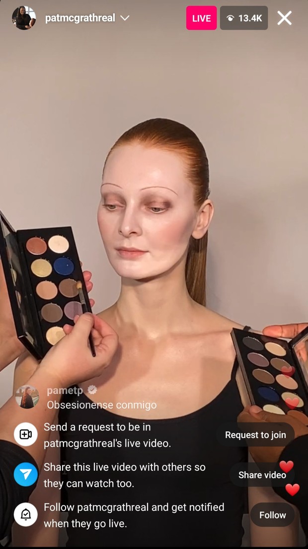 Eyeshadow/ Foto: Courtesy of @patmcgrathreal Eyeshadow/ Foto: Courtesy of @patmcgrathreal