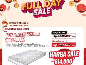 Buruan Ke Transmart Full Day Sale, Beli Kasur Jadi Lebih Murah Rp 1 Jutaan