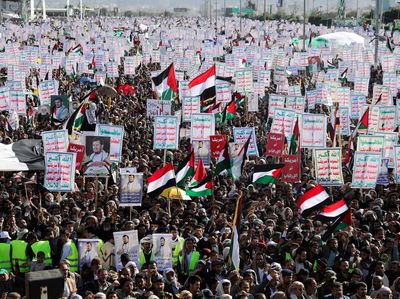 Ribuan Orang Turun ke Jalan untuk Bela Palestina