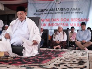 Keluarga Besar Bani Falaq Ikut Habib Luthfi Dukung Prabowo-Gibran