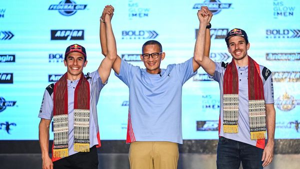 Kemenparekraf Perkenalkan Tim MotoGP Gresini Racing