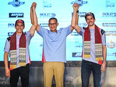 Kemenparekraf Perkenalkan Tim MotoGP Gresini Racing