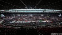 Konser Salam Metal, GBK Memerah dengan Massa Ganjar-Mahfud