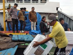 KPU Sumenep Mulai Distribusikan Logistik Pemilu ke Kepulauan Masalembu