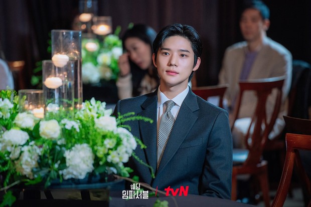 Moon Sangmin di Drama Wedding Impossible / Foto : x.com/CJnDrama Moon Sangmin di Drama Wedding Impossible / Foto : x.com/CJnDrama