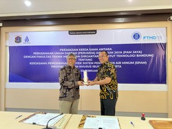 PAM JAYA Gaet ITB Awasi Infrastruktur Sistem Penyediaan Air Minum