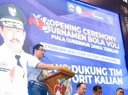 Turnamen Voli Piala Gubernur Awali Rangkaian Jateng Sport Tourism 2024
