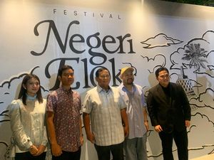 Prabowo dan Gibran Hadiri Festival Negeri Elok di Fatmawati Jaksel