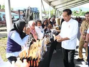 Jokowi Optimis Produk UMKM Nasabah PNM Bisa Bersaing dengan Negara Lain