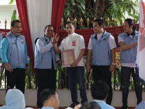 Relawan Milenial Prabowo Gibran Deklarasikan Dukungan