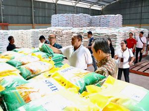 Stok Cadangan Beras di Denpasar Dipastikan Aman 1 Bulan ke Depan